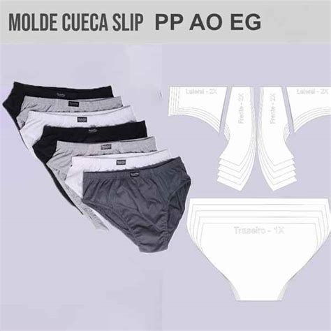 Molde De Roupa Íntima Feminina Para Imprimir Pdf Baixe JÁ