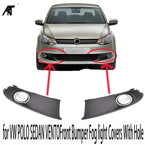 Buy Car Styling Fog Light Fog Lamp Grille Cover With Hole Left Side And Right