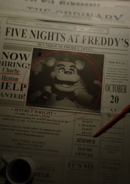 Five Nights At Freddys Fan Casting On Mycast