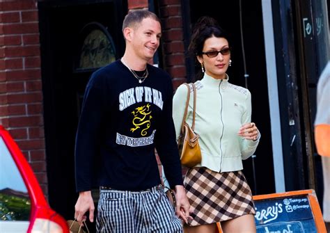 Bella Hadid Packs On The PDA In Rare Pics With Boyfriend Marc Kalman