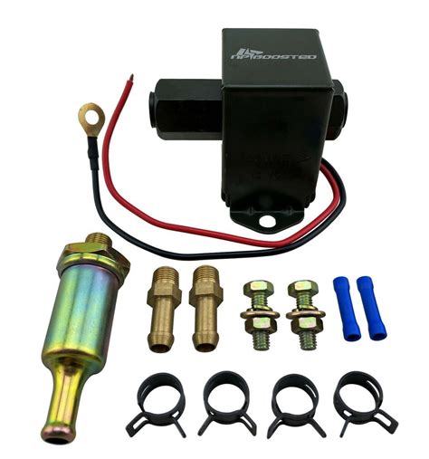 12v Heavy Duty Low Pressure Universal Electric Fuel Pump Kit Gas Diese Npboosted