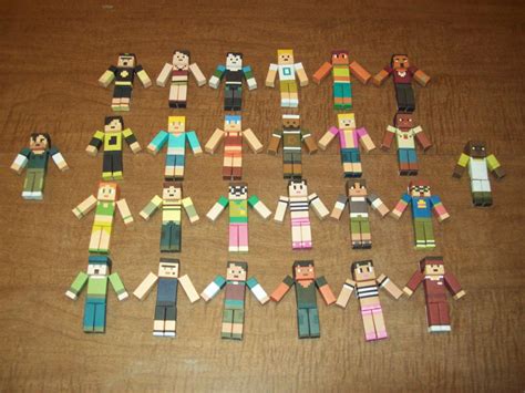 Image Total Drama Mc Papercrafts 1st Gen Total Drama Wiki Fandom Powered By Wikia