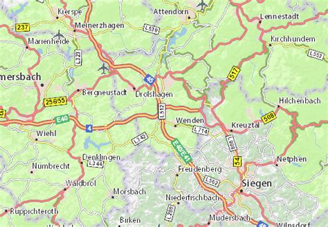 MICHELIN Gerlingen map - ViaMichelin