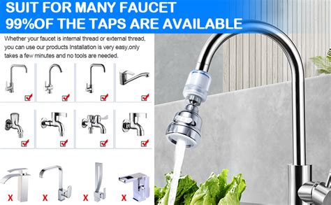 Amazon Faucet Water Filter Rotating Faucet Water Filter