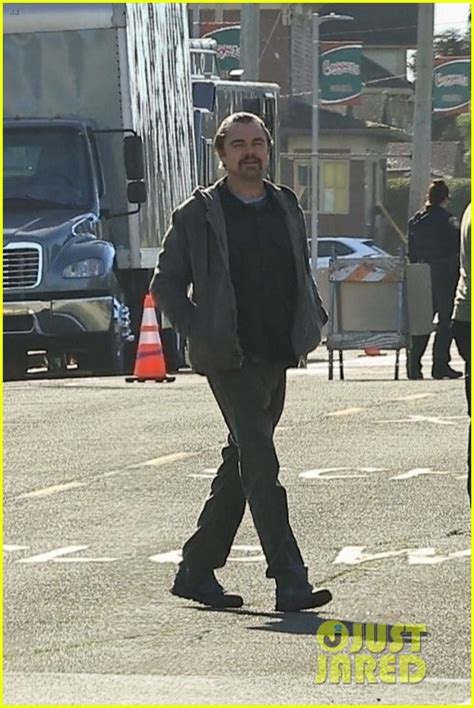 Leonardo Dicaprio Shows Off His Rugged Good Looks On Set Of New Mystery