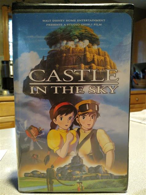 Mavin Studio Ghibli Castle In The Sky VHS Clamshell Walt Disney