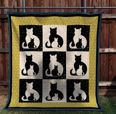 Cat Quilt Cat Quilt Quilts Patchwork Quilts