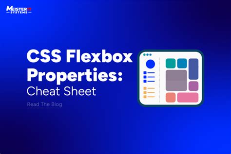 Css Flexbox Properties Cheat Sheet Meisterit Systems