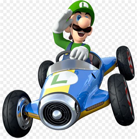 Cheap Luigi Artwork Alt Mario Kart Png With Decoration - Mario Kart 8 ...