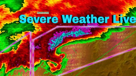 Severe Weather Live Coverage Today Enhanced Risk Severe Storms For Eastern Kansas Youtube