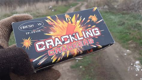 Test Crackling Crackers Fireshowtest Petardy Vuurwerk Compilation