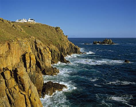 Lands End Cornwall England Uk 1990 Photograph By David Davies