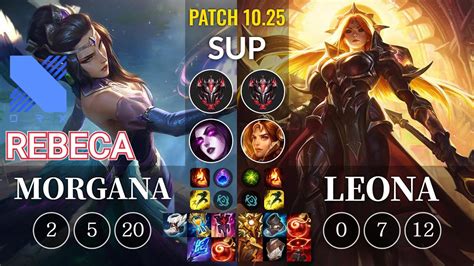 Drx Rebeca Morgana Vs Leona Sup Kr Patch Youtube