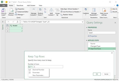 Parameters And Functions In Power Bi Power Query Main Concepts