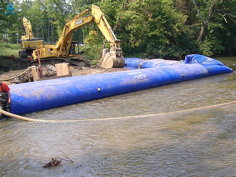 Water Inflated Cofferdam For Construction Buy Quick Dam Water Filled