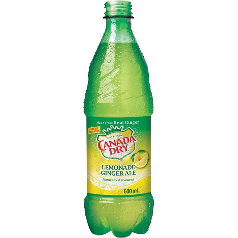 CANADA DRY LEMONADE G/ALE 500ML