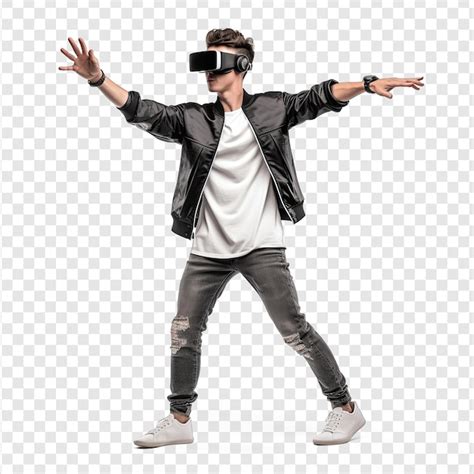 Vr Headset On Transparency Background Psd Premium Ai Generated Psd