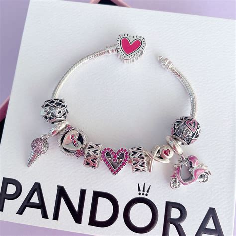 Pandora Bracelet Charms Ideas Bangle Bracelets With Charms Pandora Jewelry Bracelet Designs