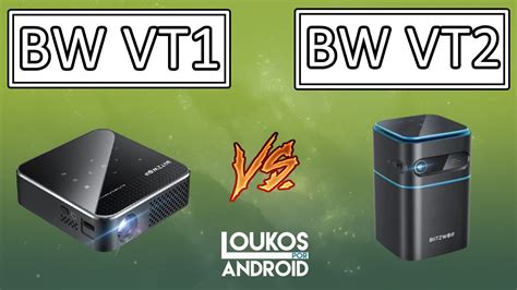 BlitzWolf BW VT1 vs BW VT2 - Qual o MELHOR PROJETOR? - YouTube