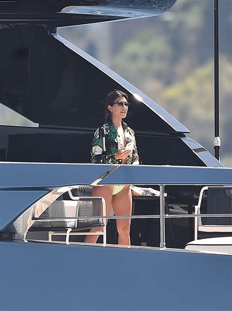 Kourtney Kardashian In Bikini Portofino 06 30 2018 CelebMafia