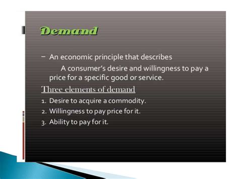 Law Of Demand Schedule And Exceptions Pptx