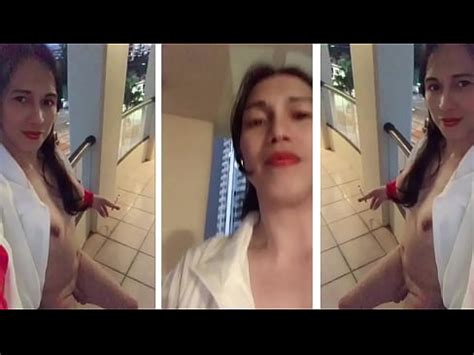Gorgeous Shemale Shows Naked In Balcony While Smoking XVIDEOS