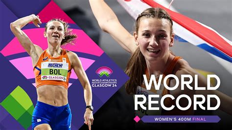 Femke Bol Breaks M World Indoor Record World Athletics