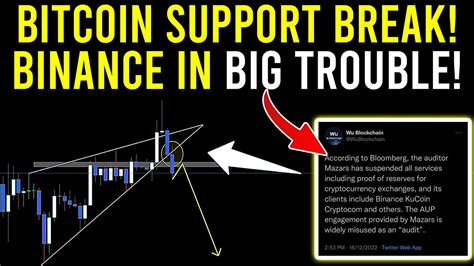 Binance In Big Trouble Withdraw Your Funds Bitcoin Updates Today