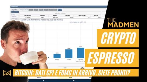 Bitcoin Dati Cpi E Fomc In Arrivo Siete Pronti Crypto Espresso