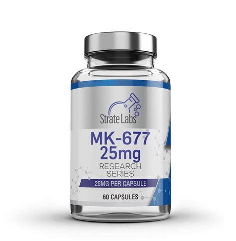 Mk 677 Capsules 25mg X60 Strate Labs