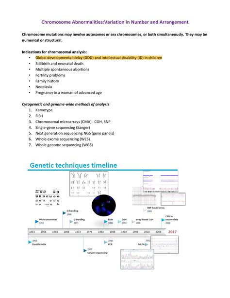 10 Lecture-Chromosome Mutations - genetics - Studocu 