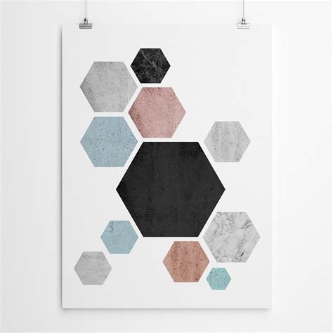 Hexagon Wall Art – Artworld