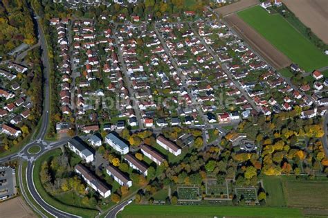 Ulm Aus Der Vogelperspektive Stadtrand Und Au Enbezirks Wohngebiete