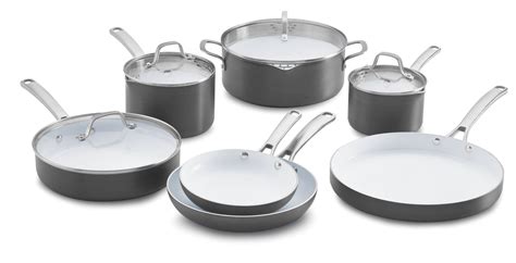 Calphalon Classic™ Ceramic Nonstick 11 Pc Cookware Set Calphalonusastore