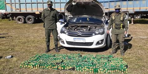 Gendarmes Incautan 190 Kilos De Hojas De Coca En Dos Procedimientos