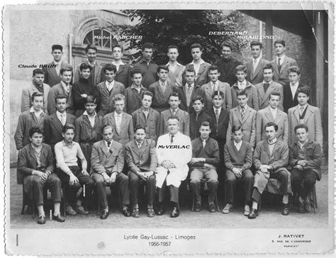 Photo de classe Oublié de Lycée Gay Lussac Copains d avant