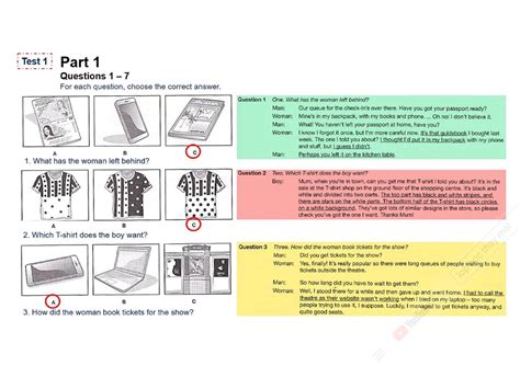 B1 Preliminary 2 Listening Test With Answers Lop Hoc Thay Mol