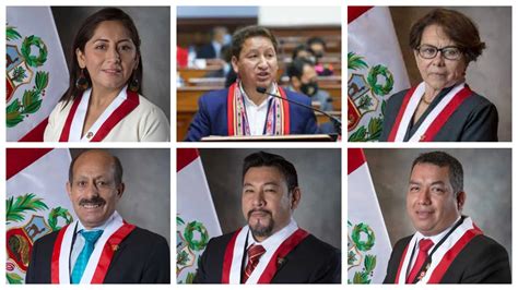 Congresistas De Perú Libre Bloque Magisterial Fuerza Popular Renovación Popular Y Somos Perú