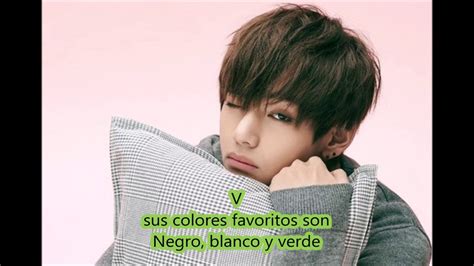 Bts Colores Favoritos Youtube