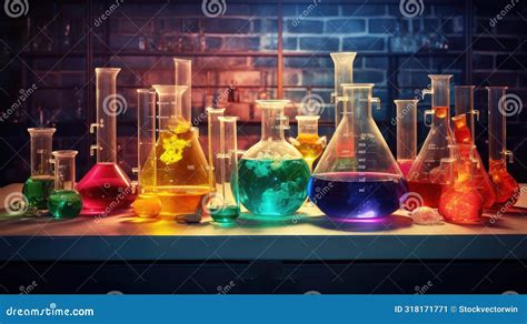 Solution Chemistry Pattern Royalty Free Illustration Cartoondealer