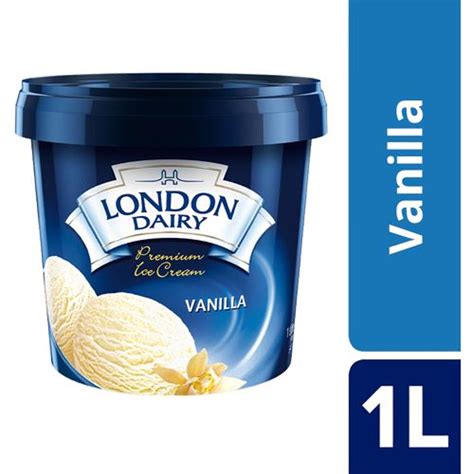 Premium Vanilla Ice Cream London Dairy Buy Confectionary