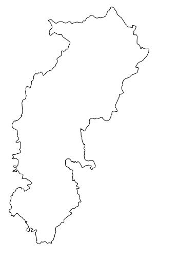 Blog De Biologia Chhattisgarh Outline Map