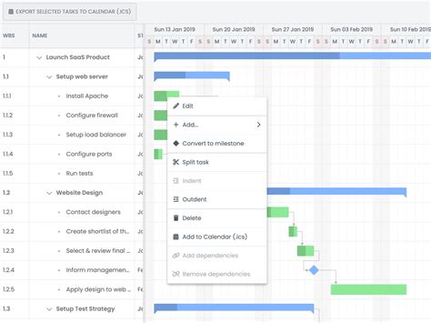 Bryntum Gantt Export Tasks To ICal ICS