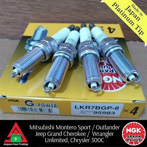 Ngk Spark Plug G Power Platinum Alloy Lkr Bgp For Mitsubishi