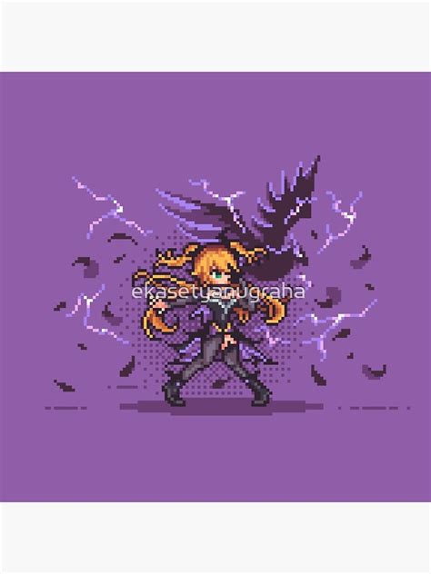 Fischl Genshin Impact Pixel Art Photographic Print By