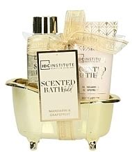 Szett Idc Institute Scented Bath Gold Mini Bathtub Set Sh Gel Ml