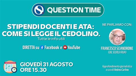 Stipendi Docenti E Ata La Video Guida Passo Dopo Passo Alla Lettura