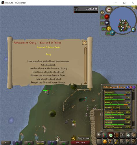 Add Skill Requirements For Kourend Kebos Tasks To The Diary