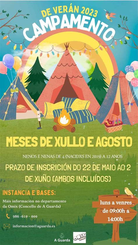 A Guarda Abre O Prazo De Solicitudes Para O Campamento Urbano De Ver N