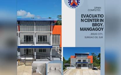 Dpwh Completes P M Evacuation Hub In Bislig City Philippine News Agency